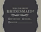 DIY Will you be my bridesmaid? Card - Checkboxes