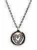 CZ Heart Charm Necklace