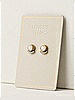 Vintage-Chic Crystal Stud Earrings