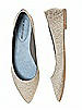 Park Avenue Brocade Ballet Wedding Flats