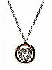 CZ Heart Charm Necklace